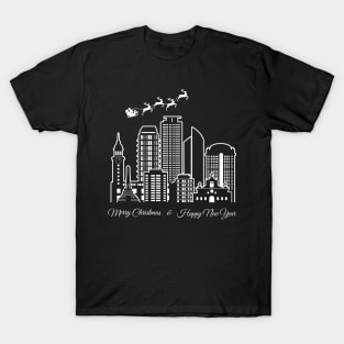 Merry Christmas Happy New Year Manila Philippines T-Shirt